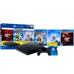 Игровая приставка Sony Play Station 4 Slim 1TB  Black CUH-2208B/GTS/HZD CE/R&C/PS+3M