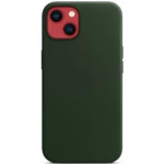 Аксессуары для смартфона Apple Чехол iPhone 13 Leather Case with MagSafe - Sequoia Green MM173ZM/A