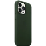 Аксессуары для смартфона Apple Чехол iPhone 13 Pro Leather Case with MagSafe - Sequoia Green MM1G3ZM/A