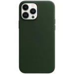 Аксессуары для смартфона Apple Чехол iPhone 13 Pro Max Leather Case with MagSafe - Sequoia Green MM1Q3ZM/A