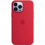 Аксессуары для смартфона Apple Чехол iPhone 13 Pro Max Silicone Case with MagSafe – (PRODUCT)RED MM2V3ZM/A