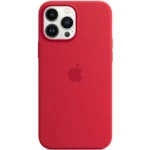 Аксессуары для смартфона Apple Чехол iPhone 13 Pro Max Silicone Case with MagSafe – (PRODUCT)RED MM2V3ZM/A