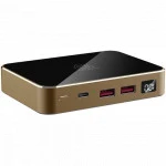 Внешний аккумулятор (Power Bank) Prestigio Graphene PD Watch Edition PPB112G_GD (10000 мАч, Золото)