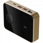 Внешний аккумулятор (Power Bank) Prestigio Graphene PD Watch Edition PPB112G_GD (10000 мАч, Золото)