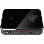 Внешний аккумулятор (Power Bank) Prestigio Graphene PD Watch Edition 10000 PPB112G_SG (10000 мАч, Черный)