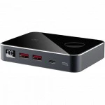 Внешний аккумулятор (Power Bank) Prestigio Graphene PD Watch Edition 10000 PPB112G_SG (10000 мАч, Черный)