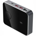 Внешний аккумулятор (Power Bank) Prestigio Graphene PD Watch Edition 10000 PPB112G_SG (10000 мАч, Черный)