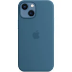 Аксессуары для смартфона Apple Чехол iPhone 13 mini Silicone Case with MagSafe - Blue MM1Y3ZM/A