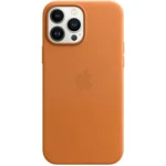 Аксессуары для смартфона Apple Чехол iPhone 13 Pro Max Leather Case with MagSafe - Golden Brown MM1L3ZM/A