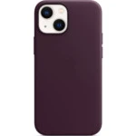Аксессуары для смартфона Apple Чехол iPhone 13 mini Leather Case with MagSafe - Dark Cherry MM0G3ZM/A