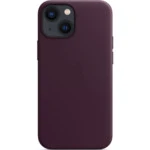 Аксессуары для смартфона Apple Чехол iPhone 13 mini Leather Case with MagSafe - Dark Cherry MM0G3ZM/A