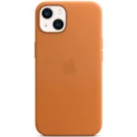Аксессуары для смартфона Apple Чехол iPhone 13 Leather Case with MagSafe - Golden Brown MM103ZM/A