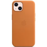 Аксессуары для смартфона Apple Чехол iPhone 13 Leather Case with MagSafe - Golden Brown MM103ZM/A