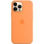Аксессуары для смартфона Apple Чехол iPhone 13 Pro Max Silicone Case with MagSafe – Marigold MM2M3ZM/A