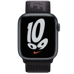 Аксессуары для смартфона Apple Ремешок 45mm Black Nike Sport Loop - Regular ML343ZM/A