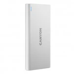 Внешний аккумулятор (Power Bank) Canyon PB-106 CNE-CPB1006W (10000 мАч, Белый)