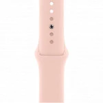 Apple Watch SE GPS, 44mm Gold Aluminium Case with Starlight Sport Band MKQ53GK/A