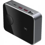 Внешний аккумулятор (Power Bank) Prestigio Graphene PD Watch Edition 20000 PPB122G_SG (20000 мАч, Черный)