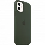Аксессуары для смартфона Apple Чехол iPhone 12 | 12 Pro Silicone Case with MagSafe - Cypress Green MHL33ZM/A