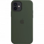 Аксессуары для смартфона Apple Чехол iPhone 12 | 12 Pro Silicone Case with MagSafe - Cypress Green MHL33ZM/A