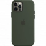 Аксессуары для смартфона Apple Чехол iPhone 12 | 12 Pro Silicone Case with MagSafe - Cypress Green MHL33ZM/A