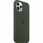 Аксессуары для смартфона Apple Чехол iPhone 12 | 12 Pro Silicone Case with MagSafe - Cypress Green MHL33ZM/A