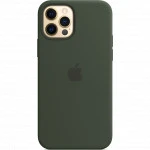 Аксессуары для смартфона Apple Чехол iPhone 12 | 12 Pro Silicone Case with MagSafe - Cypress Green MHL33ZM/A