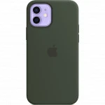 Аксессуары для смартфона Apple Чехол iPhone 12 | 12 Pro Silicone Case with MagSafe - Cypress Green MHL33ZM/A