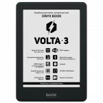 ONYX BOOX 6" E-Ink ONYX VOLTA 3 BLACK
