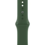 Apple Watch Series 7 GPS, 41mm Green Aluminium Case with Clover Sport Band MKN03GK/A
