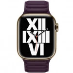 Аксессуары для смартфона Apple Ремешок 41mm Dark Cherry Leather Link - S/M ML7M3ZM/A
