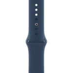 Apple Watch Series 7 GPS, 45mm Blue Aluminium Case with Abyss Blue Sport Band MKN83GK/A