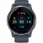 Garmin Venu 2 Slate Bezel with Black Case 010-02430-10