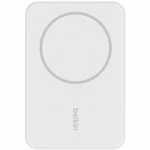 Внешний аккумулятор (Power Bank) Belkin Boost Charge Magnetic Wireless BPD004btWT 5000 мАч, Белый