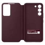 Аксессуары для смартфона Samsung Чехол для Galaxy S22 Smart Clear View Cover EF-ZS901CEEGRU