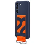 Аксессуары для смартфона Samsung Чехол для Galaxy S22 Silicone with Strap Cover EF-GS901TNEGRU
