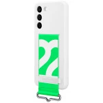 Аксессуары для смартфона Samsung Чехол для Galaxy S22 Silicone with Strap Cover EF-GS901TWEGRU