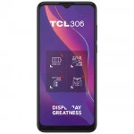 Смартфон TCL 306 Atlantic Blue TCL-306-3-32-Atlantic Blue (32 Гб, 3 Гб)
