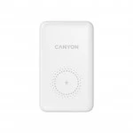 Внешний аккумулятор (Power Bank) Canyon PB-1001 CNS-CPB1001W (10000 мАч, Белый)