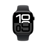 Apple Watch Series 10 GPS 46mm Jet Black Aluminium Case with Black Sport Band - S/M MWWP3QI/A (Смарт-часы)