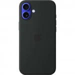 Аксессуары для смартфона Apple iPhone 16 Plus Silicone Case with MagSafe - Black MYY93ZM/A