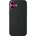 Аксессуары для смартфона Apple iPhone 16 Plus Silicone Case with MagSafe - Black MYY93ZM/A