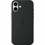 Аксессуары для смартфона Apple iPhone 16 Plus Silicone Case with MagSafe - Black MYY93ZM/A
