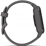 Garmin Venu Sq 2 - Slate Bezel with Shadow Gray Case and Silicone Band 010-02701-10