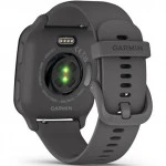 Garmin Venu Sq 2 - Slate Bezel with Shadow Gray Case and Silicone Band 010-02701-10