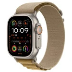 Apple Watch Ultra 2 2024 GPS + Cellular 49mm Natural Titanium Case with Tan Alpine Loop MX4H3GK/A (Смарт-часы)