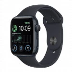 Apple Watch SE GPS 44mm Midnight Aluminium Case with, Midnight Sport Band MNK03GK/A Смарт-часы