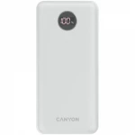 Внешний аккумулятор (Power Bank) Canyon PB-2002 CNE-CPB2002W 20000 мАч, Белый