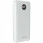 Внешний аккумулятор (Power Bank) Canyon PB-2002 CNE-CPB2002W 20000 мАч, Белый