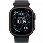Apple Watch Ultra 3 GPS + Cellular 49mm Black Titanium Case with Black Ocean Band MF0J4QR/A (Смарт-часы)